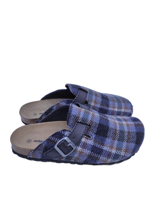 Adam's Shoes Χειμερινές Ανδρικές Παντόφλες με Σ...