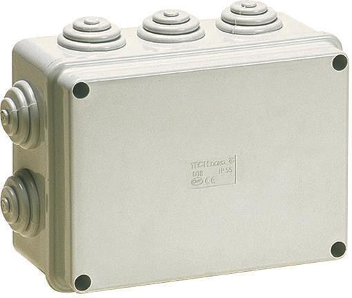 Marlanvil Surface Mounted Electrical Box Branching Watertight IP65 in Beige Color