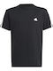 Tricou Pentru Copii Negru Performance Future Icons 3-Stripes