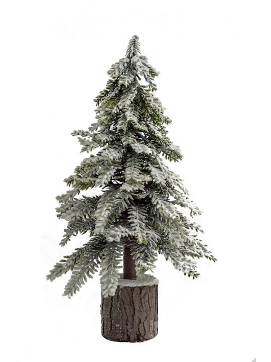 Decorațiune de Crăciun Nins Lemn Braduleț 37cm. Verde