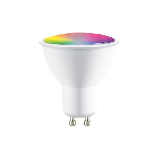 Forever Light Smart Lampe LED 5.5W für Fassung GU10 und Form PAR16 RGBW 400lm