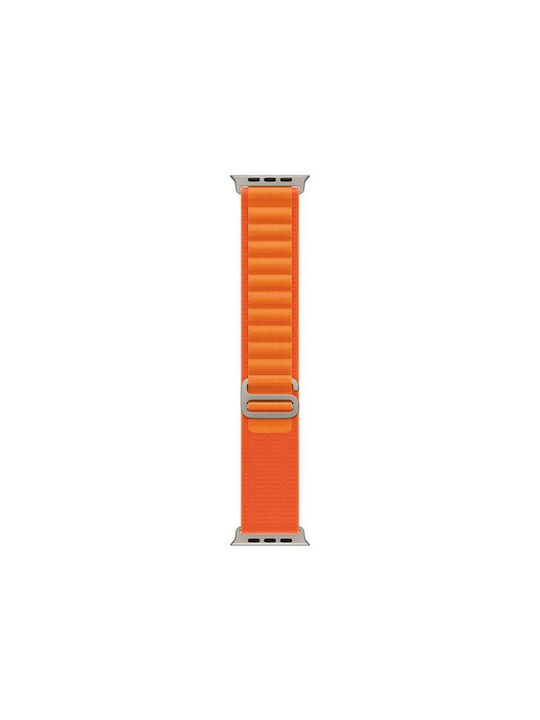 Λουράκι Υφασμάτινο Πορτοκαλί (Apple Watch Ultra 49mm)