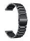 Metallic Bracelet Charcoal 22mm