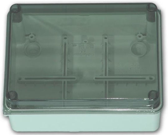 Marlanvil Surface Mounted Electrical Box Watertight IP66 Transparent