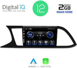 Digital IQ Ηχοσύστημα Αυτοκινήτου για Seat Leon 2012-2021 (Bluetooth/USB/WiFi/GPS) με Οθόνη Αφής 9"