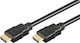 Goobay HDMI 2.0 Cable HDMI male - HDMI male 0.5m Black