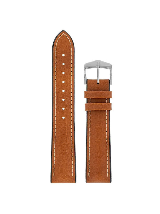 Hirsch James Leather Strap Brown 20mm