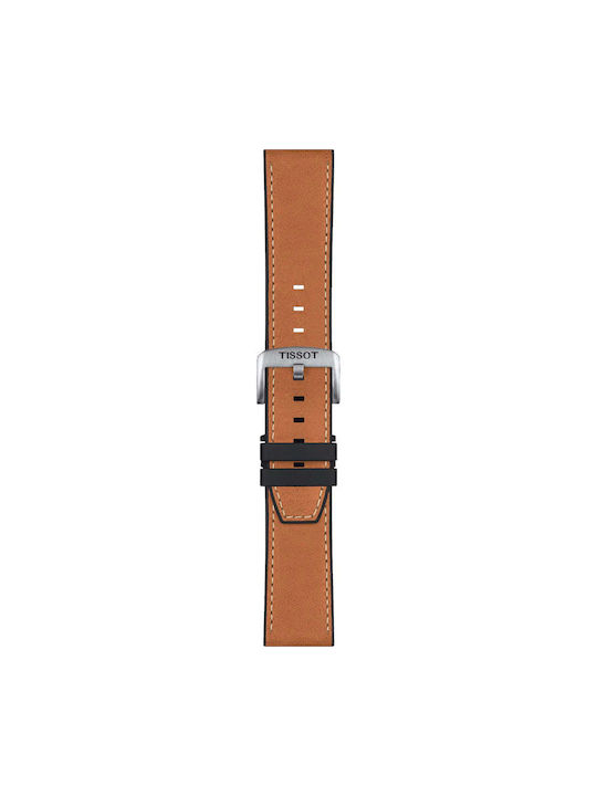 Tissot Curea din piele Maro 23mm