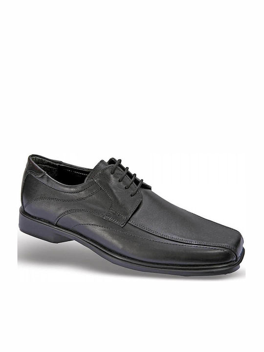 Cockers Men's Leather Casual Shoes Black