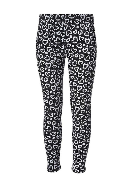 Matoufrance Kinder Leggings Lang Schwarz