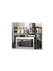 Newest New Line Kitchen Organizer Racks Metallic in Black Colour 31x46x36cm