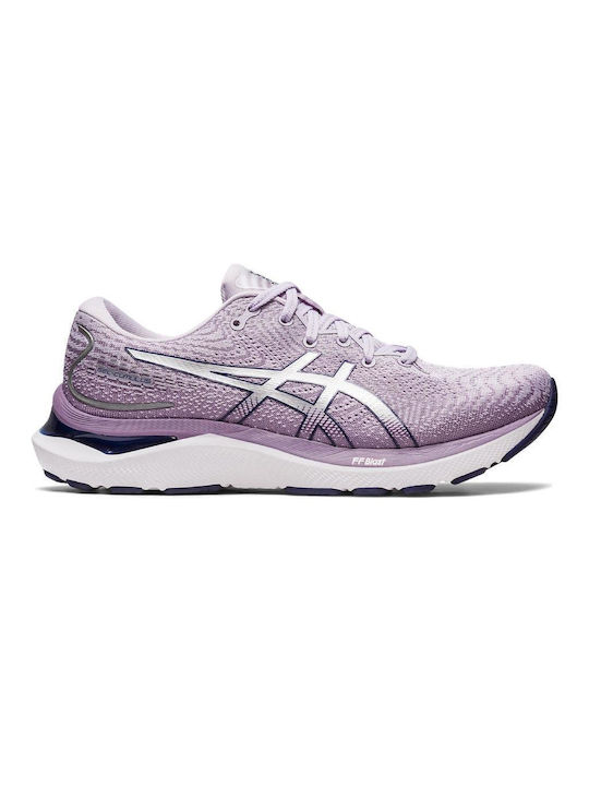 ASICS Gel-Cumulus 24 Γυναικεία Αθλητικά Παπούτσια Running Dusk Violet / Pure Silver