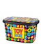 Happy House Children's Storage Box made of Plastic Multicolour 55x42x22cm 1pcs