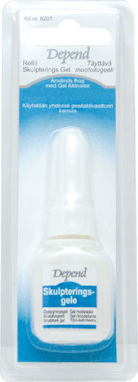 Depend Cosmetics Sculpture Gel Κόλλα Νυχιών Drops 6gr