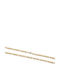 Senza Chain Neck Spiral made of Stainless Steel Gold-plated Length 50cm