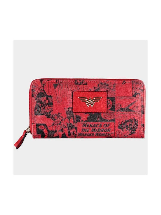 Brieftasche Warner - Wonder Woman - Brieftasche mit Reißverschluss GW554448DCO