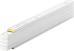 Wooden Folding Ruler White HW2/10 SOLA