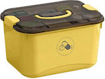 Cura Storage Box for Medications Yellow 29x21x18cm