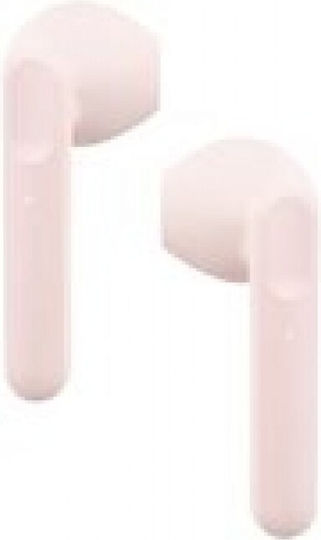 Vieta Pro Enjoy In-ear Bluetooth Handsfree Ακουστικά με Θήκη Φόρτισης Ροζ