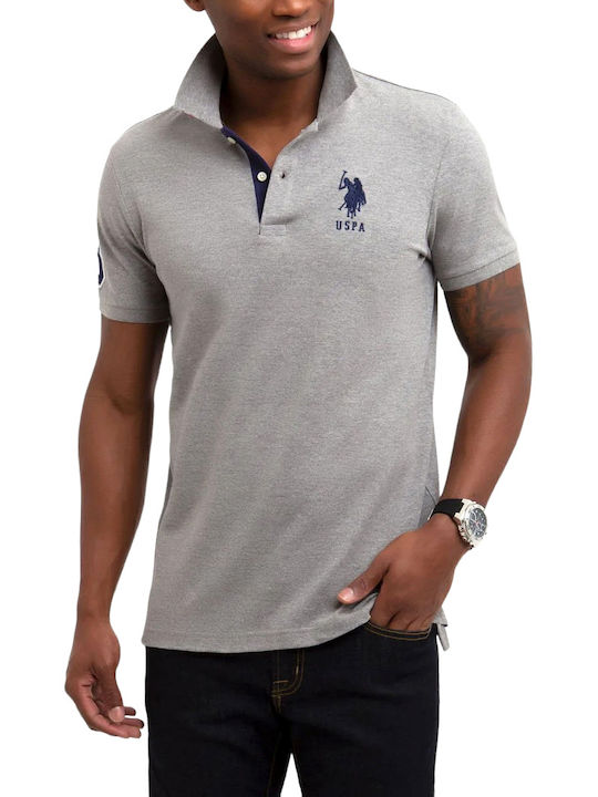 Polo Short Sleeve Grey Blouse