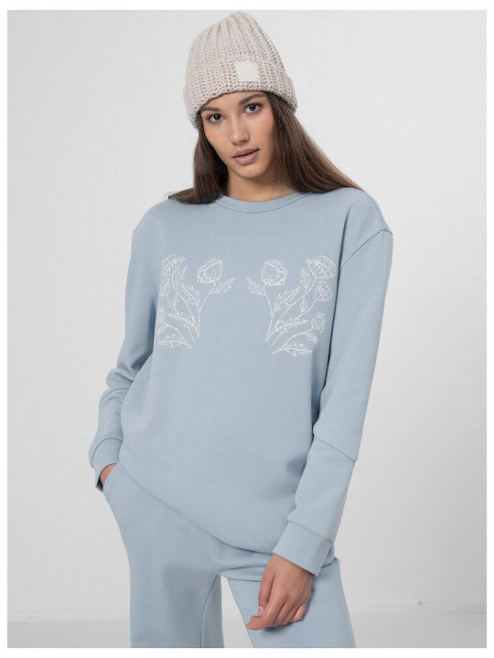 Damen Sweatshirt Hellblau