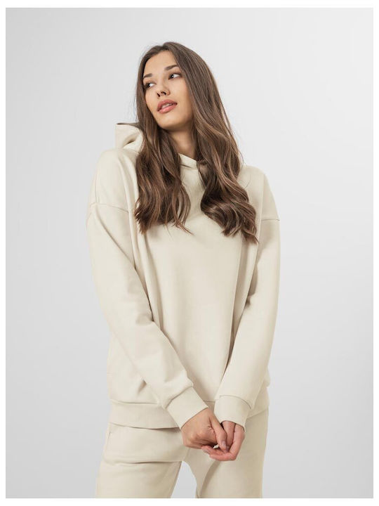Outhorn Damen Sweatshirt Kapuzen Beige