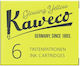 Kaweco 6 Replacement Inks for Fountain Pen Glowing Yellow 1ml