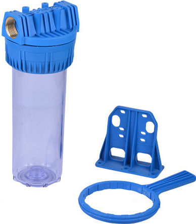 QWaterFilters QBR10A NW.0156 Συσκευή Φίλτρου Νερού Κάτω Πάγκου / Κεντρικής Παροχής Μονή 1''