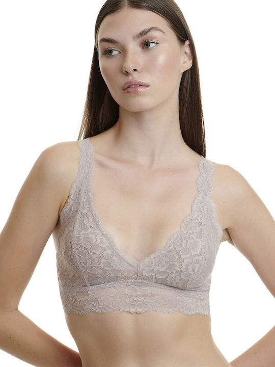 Walk Women's Bralette Bra Beige
