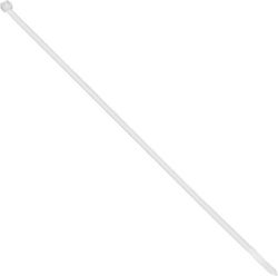 Orno Legături Cablu Din Plastic 250mmx4.8mm Culoare Albă 100 Bucăți