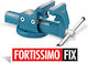 Kanca Fixed Countertop Steel Vise With Maximum Opening 125mm