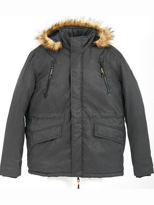 Ice Tech Χειμωνιάτικο Μπουφάν Dark Grey