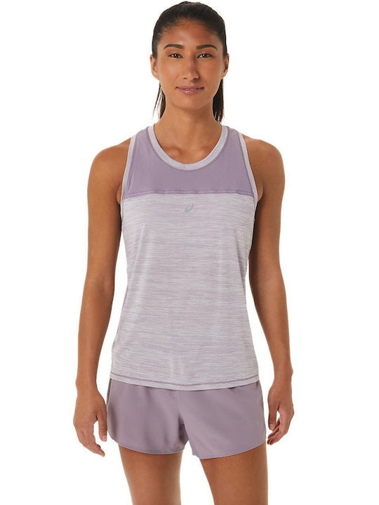 ASICS Women's Athletic Blouse Sleeveless Purple