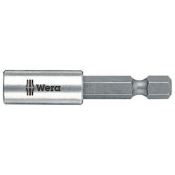 Wera 05134480001 Adapter für Steckdosen & Bits mit Antriebsgröße 1/4'' und Adapter Ausgang für Bit-Halter