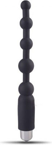 Toyz4lovers Msx Darkside Pearls Πρωκτικές Μπίλιες με Δόνηση Μαύρες 19.5cm
