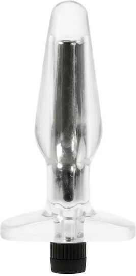 XR Me You Us Aquavee Πρωκτική Σφήνα με Δόνηση Διάφανη 15cm