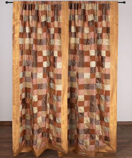 Silk Fashion Perdea Cu Magazin Online 6379 Aurie 150x275cm