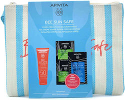 Apivita Bee Sun Safe Σετ με Αντηλιακή Κρέμα Προσώπου