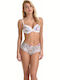 Miss Rosy Lace Underwear Set with Bra & Boxer White