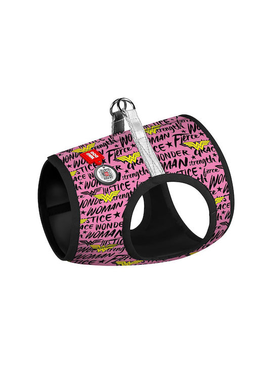 WauDog Hundegeschirr Weste Wonder Woman Rosa 40-45cm 31-379