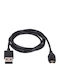 Akyga Charging Cable Μαύρο (Garmin Fenix 6 / 5 / VivoActive 3 / 4)