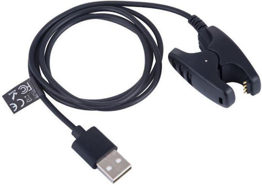 Akyga Charging Cable Wearable Charger Sunto 3 / 5/ Fitness / Ambit Blackς