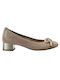 Hispanitas Suede Heel Beige