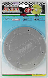 Lampa Car Protective Stickers "I" "i" for Car Gas Cap in Silver Color 1pcs