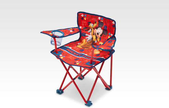 Kids Chair Mickey 51x32.5x52cm Red