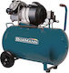 Bormann BAT5015 Einphasig Luftkompressor mit Leistung 3hp und Lufttank 100Es 053323