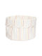 Little Dutch Vintage Sunny Stripes Nursery Storage Basket Beige