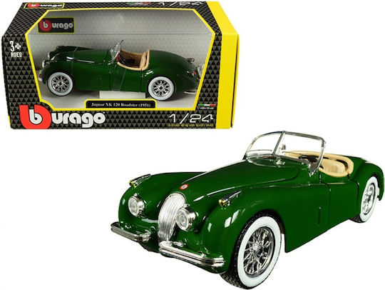 Bburago Jaguar XK 120 Roadster 1951 Modeling Figure Car in Scale 1:24