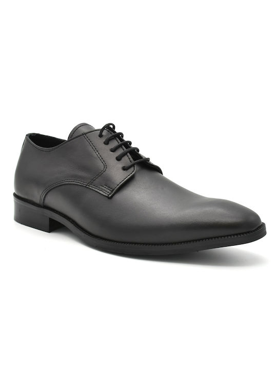 Leather Oxford M.PONTI 5122-1203-000 BLACK