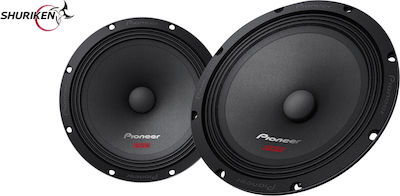 Pioneer Car Speaker Set Pro Shuriken 8" with 180W RMS (Midrange)